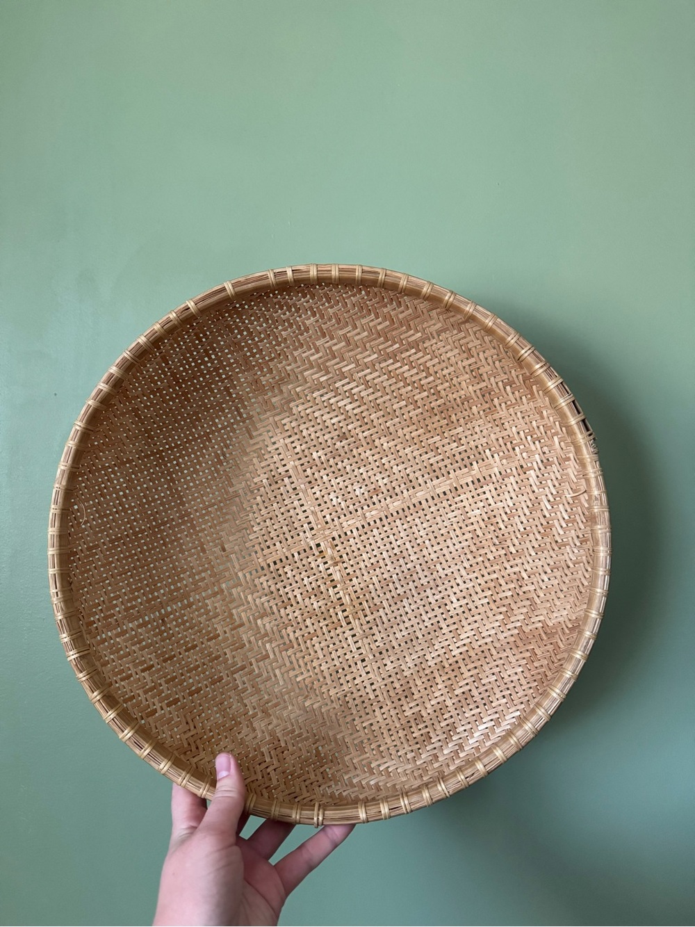 🌻Vintage Winnowing Basket🌻